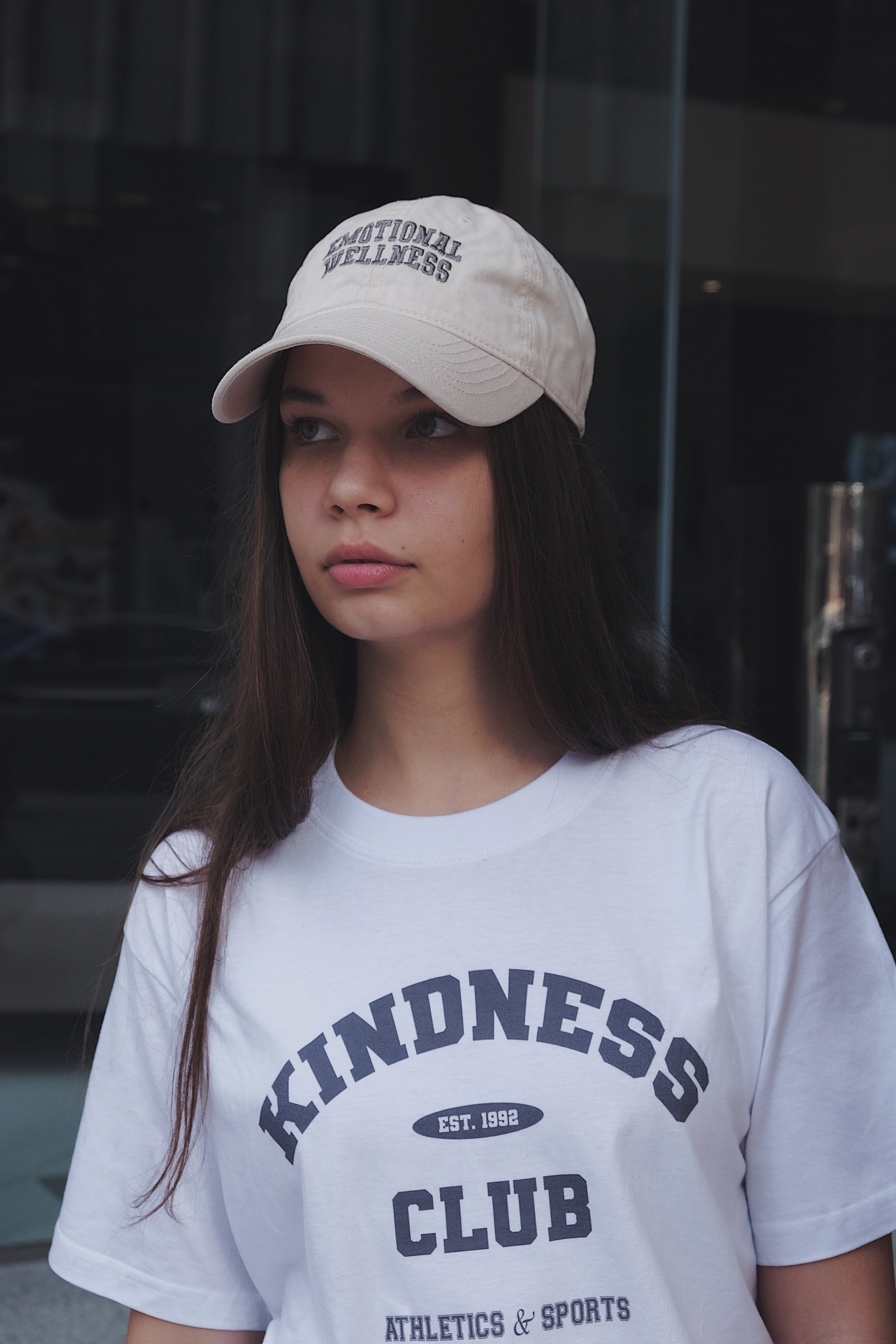 Kindness Club T-shirt - white