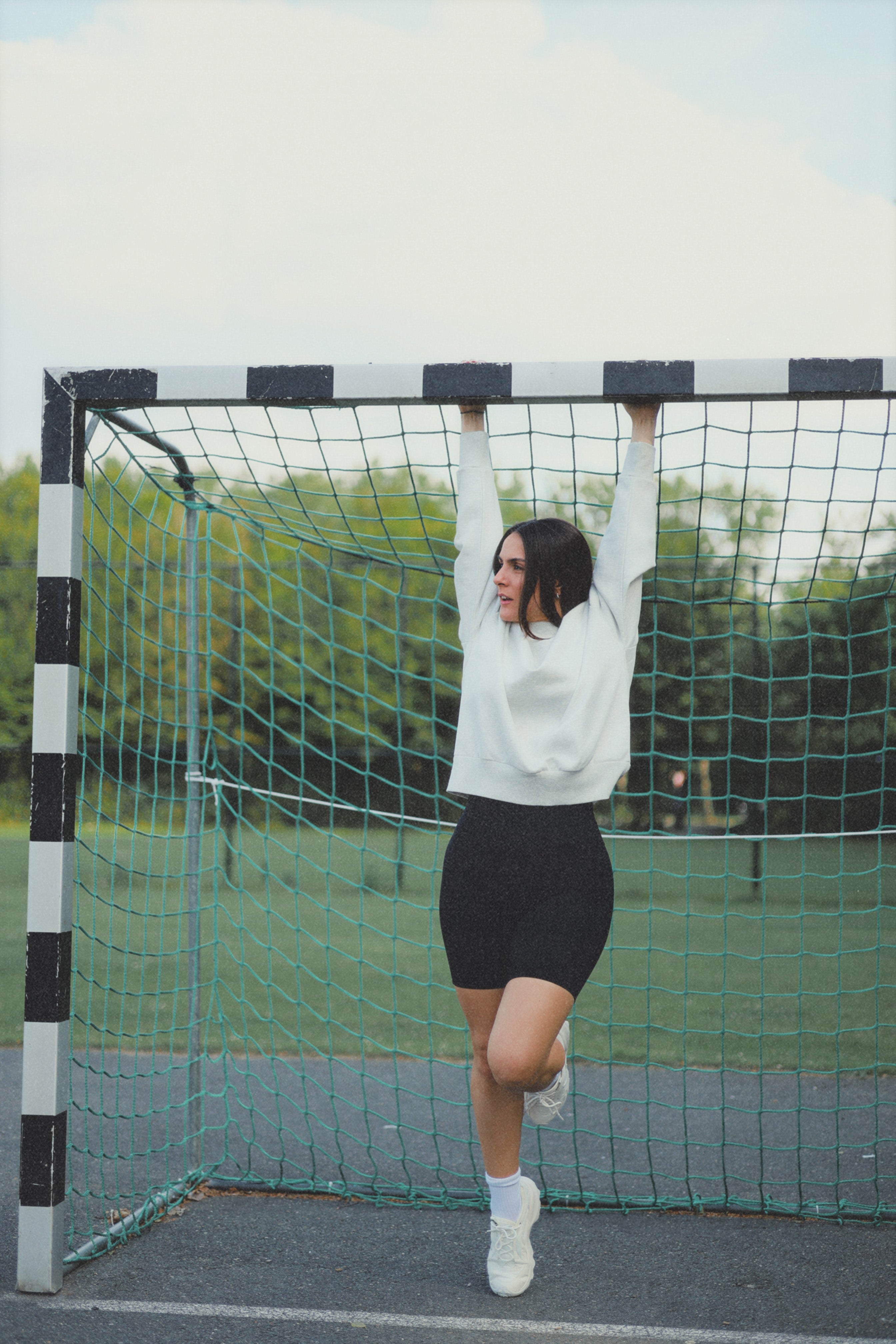 Oversized Sweatshirt - light grey