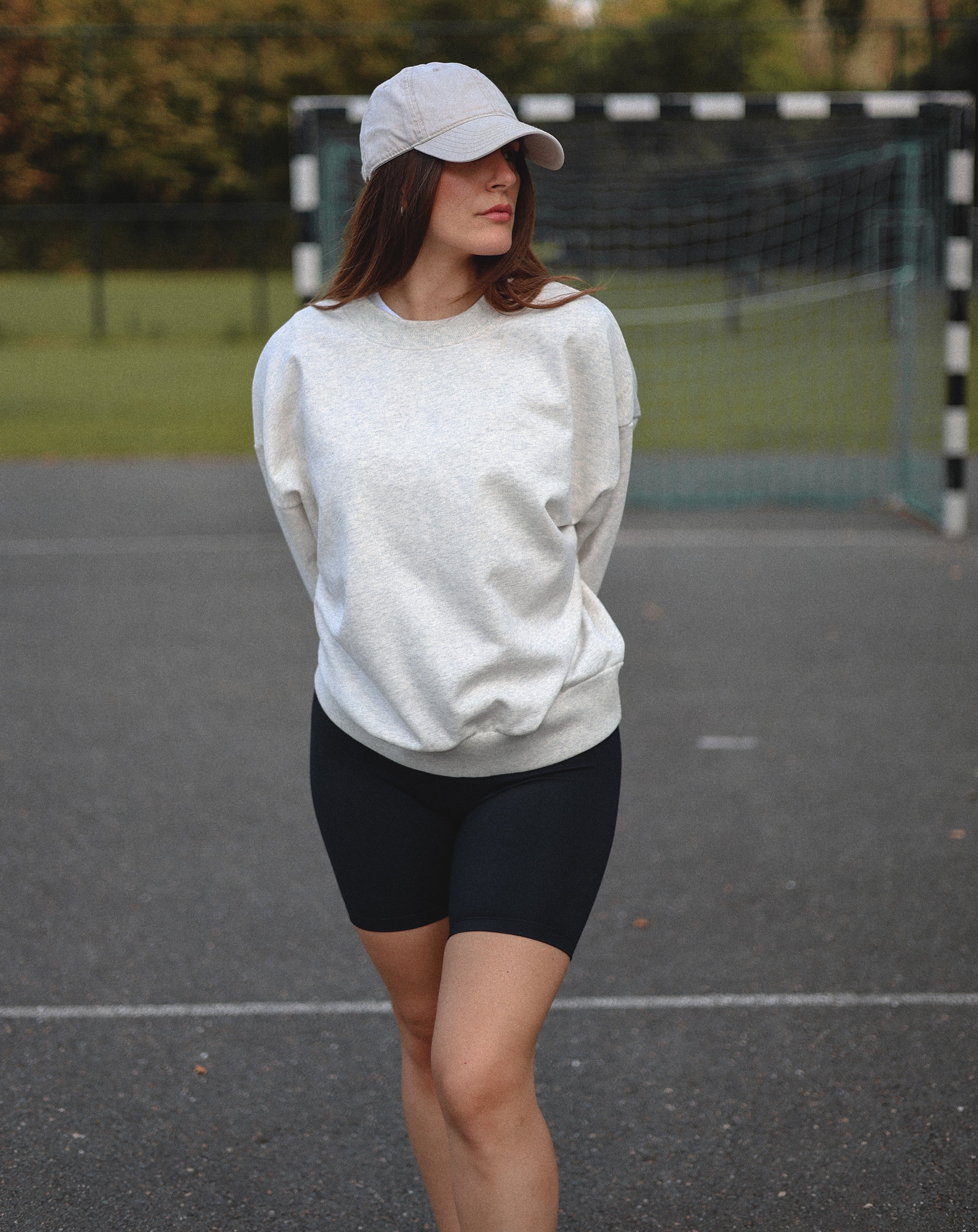 Oversized Sweatshirt - light grey